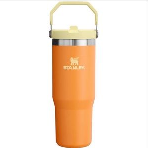 Stanley 30oz stainless steel ice flow straw tumbler - MARIGOLD